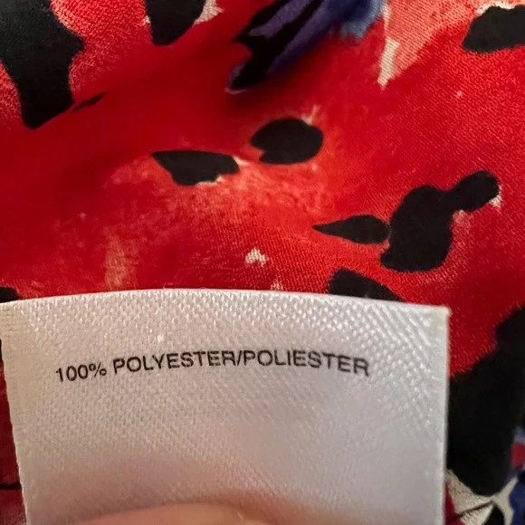 Jones New York Floral Blouse Officecore Quiet Luxury Retro Femme Maximalist M - Picture 8 of 9